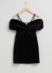 Off-Shoulder Velvet Mini Dress | £108 at &amp; Other Stories (was £135)&nbsp;