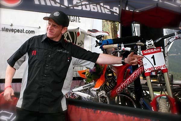Santa Cruz Syndicate gets important help from its staff to keep the bikes running in tip top shape.