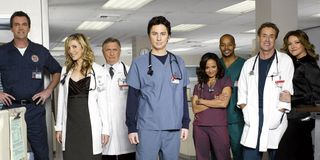 The main cast of Scrubs.