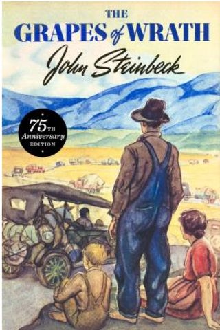 'The grapes of wrath' book cover