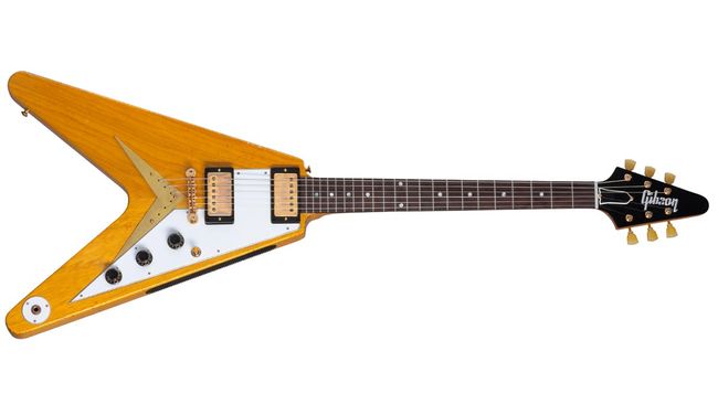 See Gibson's stunning 1958 Flying V and Explorer guitars in action ...