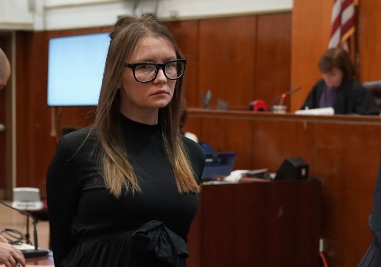 Fake German heiress Anna Sorokin is led away after being sentenced in Manhattan Supreme Court May 9, 2019 following her conviction last month on multiple counts of grand larceny and theft of services. Who is Inventing Anna about?