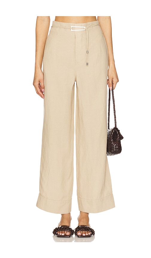 Air Linen Paperbag Trouser