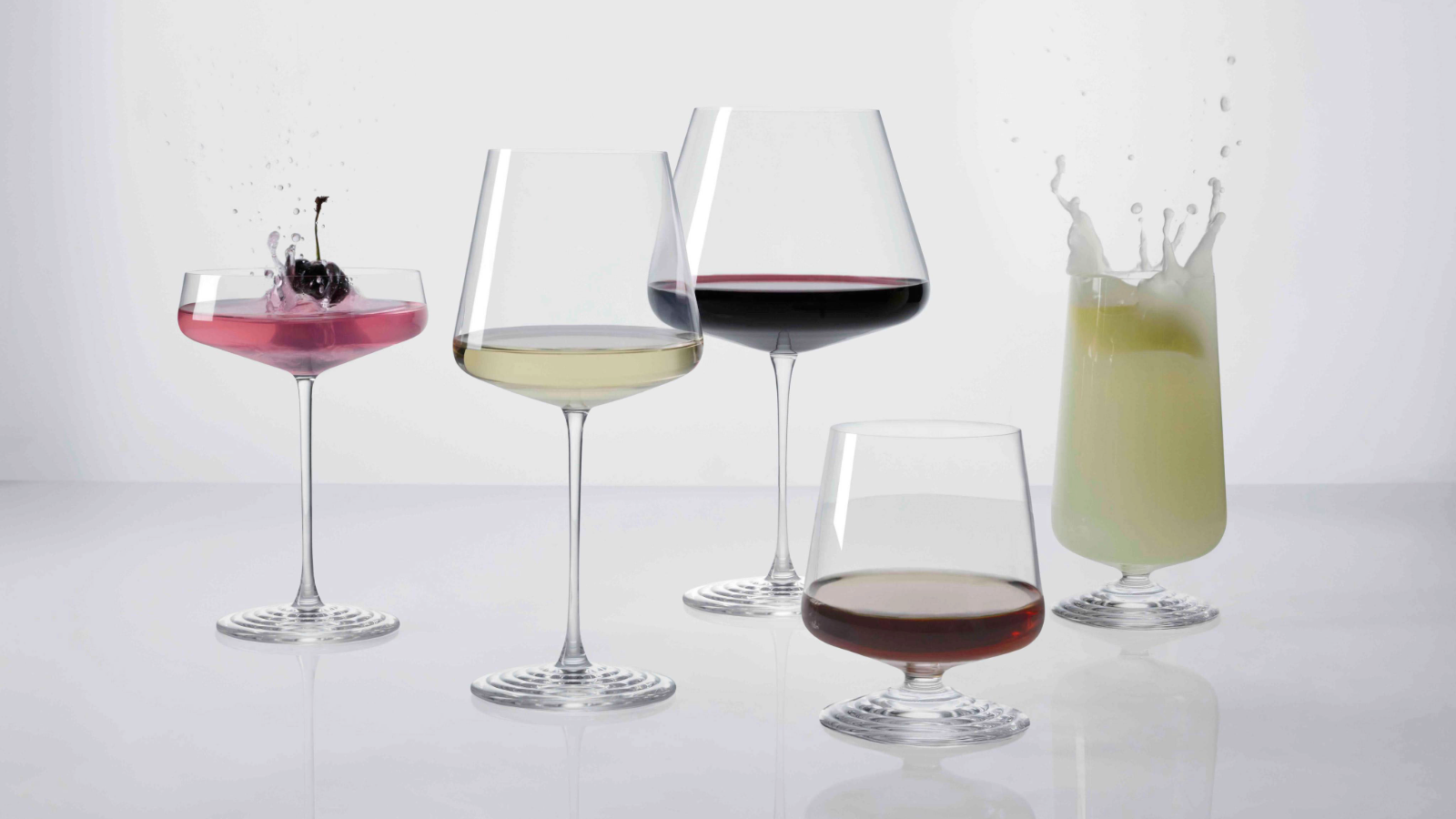 Splash glassware by Tom Dixon for Nude