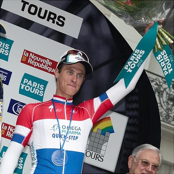 Niki Terpstra (Omega Pharma-Quickstep) was third in Paris-Tours