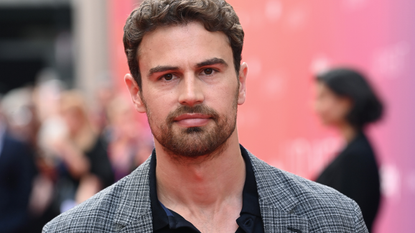 Theo James attends Sky&#039;s Up Next event at the Theatre Royal Drury Lane on May 17, 2022 in London, England.