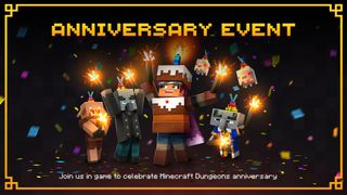 Minecraft Dungeons Anniversary Event