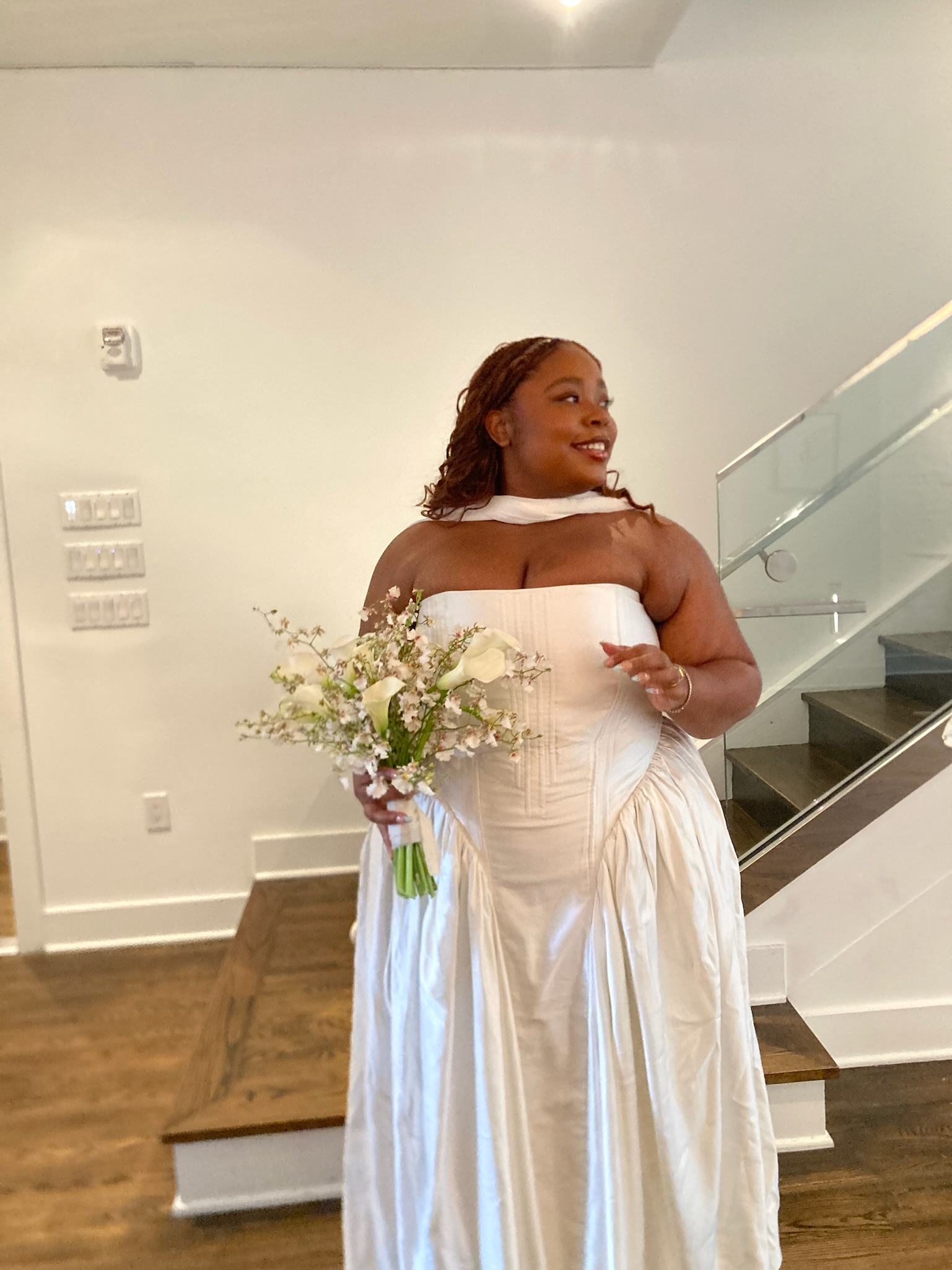 Tembe-Denton Hurst queer wedding look