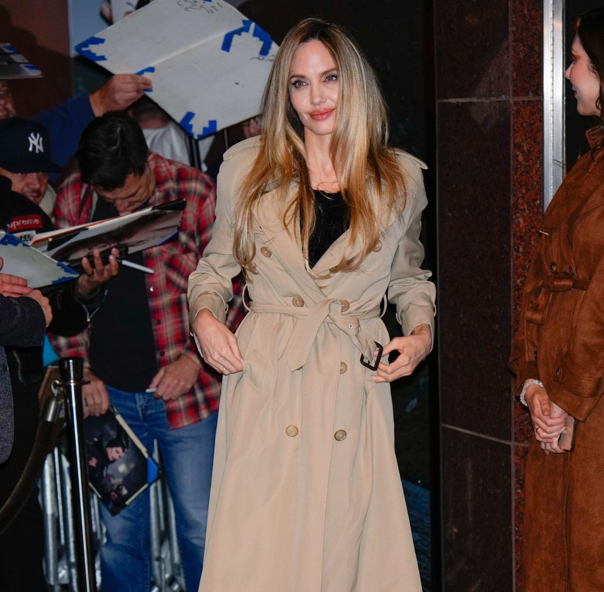 Her lip to Gabardine Ruffled Trench Coat 【公式通販】