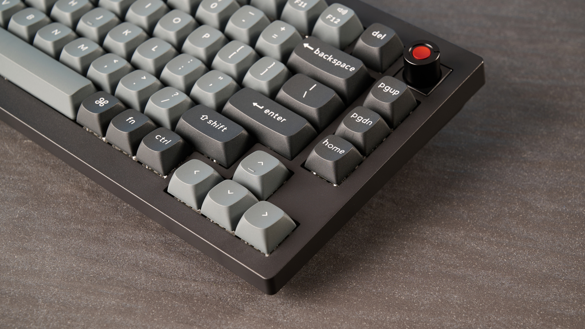 A Keychron V1 8K wired mechanical keyboard