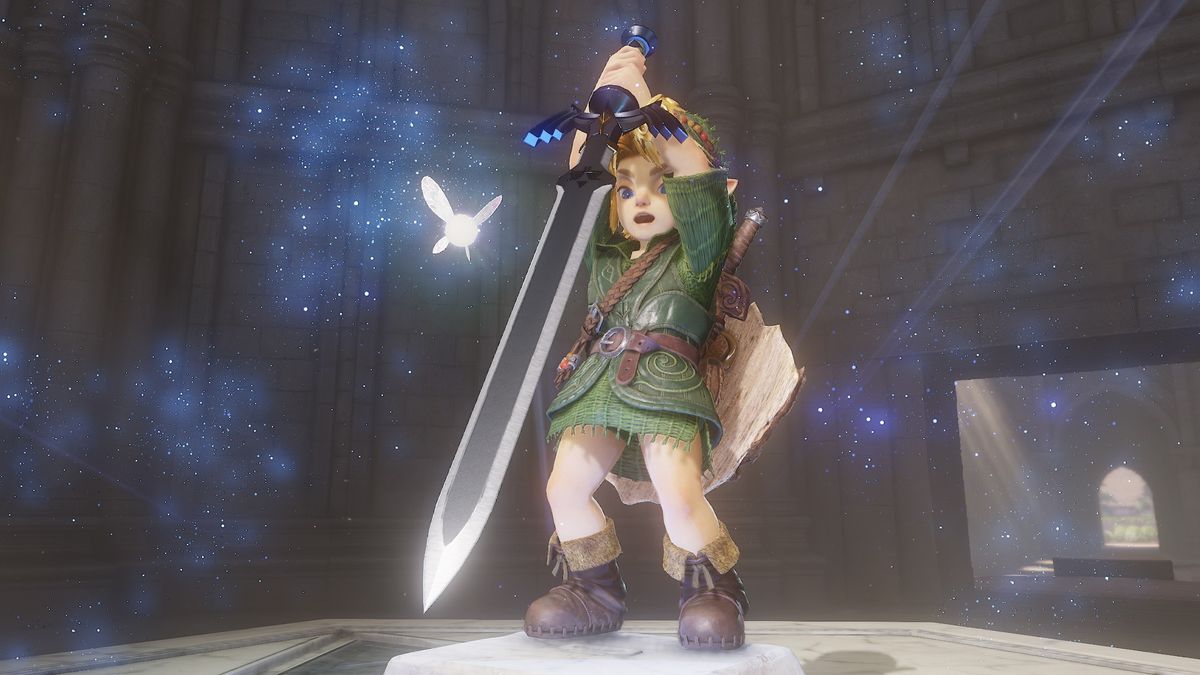 Screens from a Zelda remake