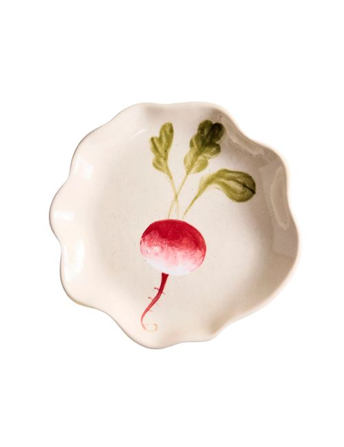 Vegetable Garden Stoneware Side Plate