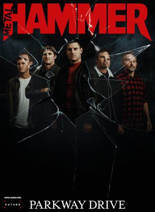 Parkway Drive on the cover of Metal Hammer magazine