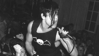 Misfits performing live in the early 80s