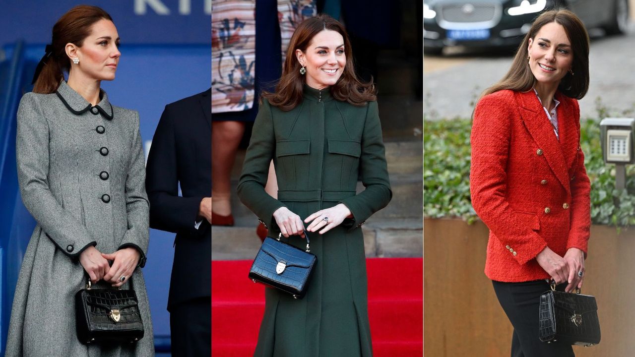 Kate Middleton&#039;s Aspinal of London bag 