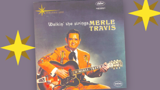Merle Travis's Walkin' the Strings album cover
