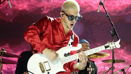 Andrew Watt performs onstage during the Recording Academy Honors presented by The Black Music Collective during the 66th GRAMMY Awards on February 01, 2024 in Los Angeles, California