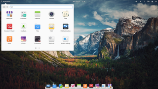 elementary OS in use