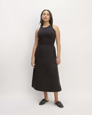 The Supima® High-Neck Riviera Dress