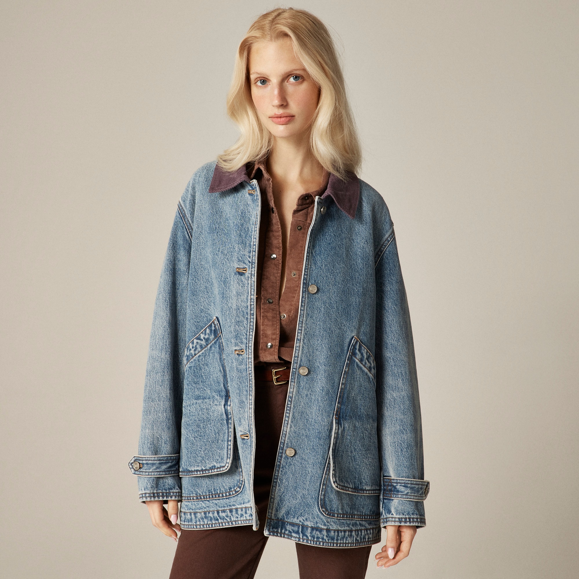 Relaxed Barn Jacket™ in Denim