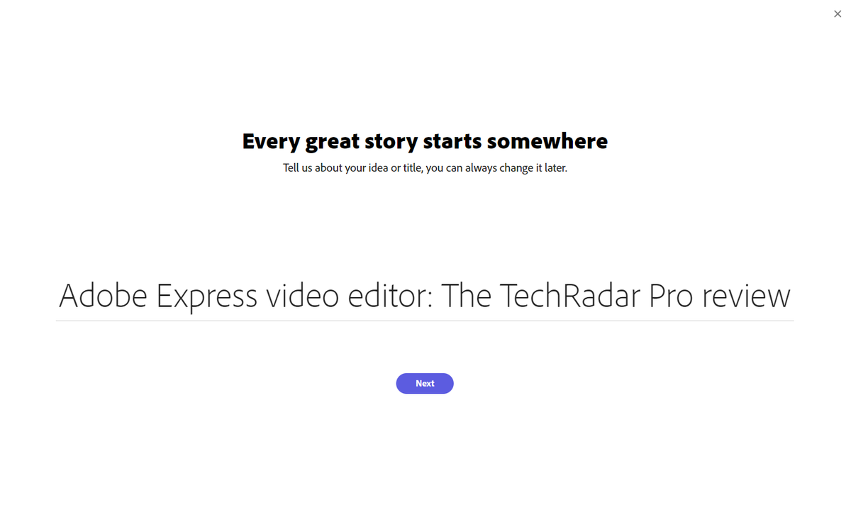 Adobe Express Darmowy przegląd edytora wideo online