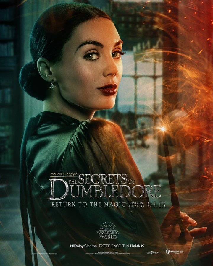 Fantastic Beasts: The Secrets of Dumbledore character poster