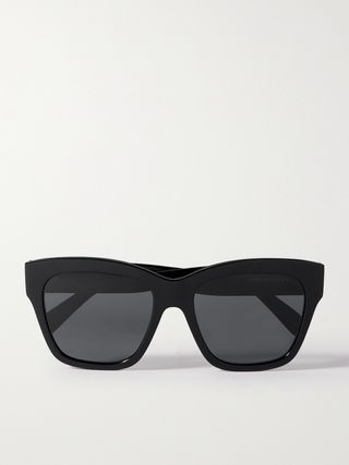 Triomphe Square-Frame Acetate Sunglasses