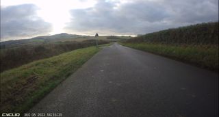Image shows: Isle of Wight scenery recorded on Cycliq Fly12 Sport