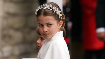 Prince Louis and Princess Charlotte coronation photo