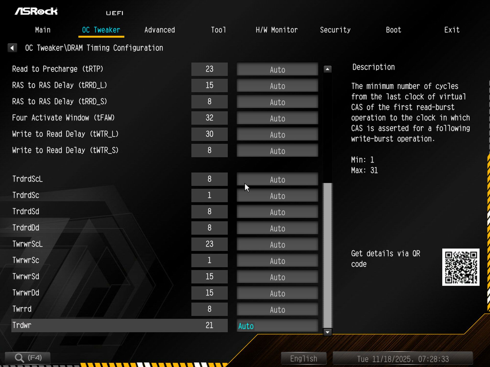 ASRock X870E Taichi OCF - BIOS