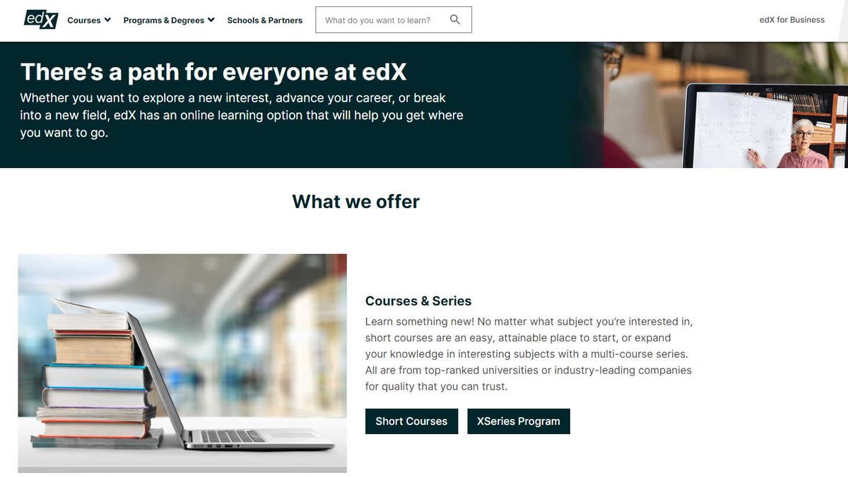 edX learning platform review TechRadar