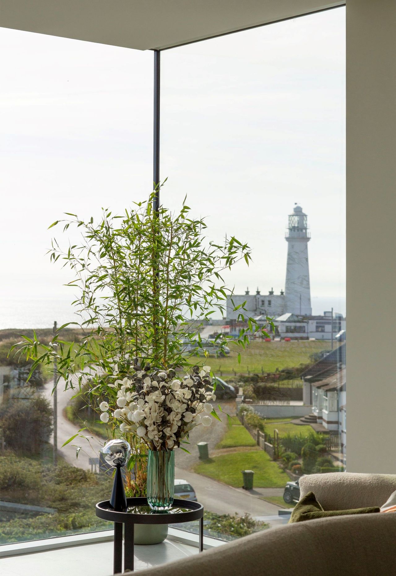 Inside the old coastguard station with contemporary interior design finishing touches