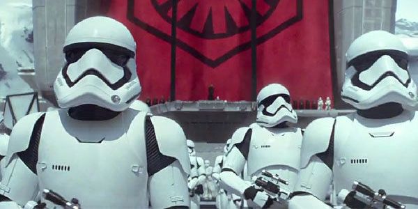 First Order Stormtroopers in Star Wars: The Force Awakens