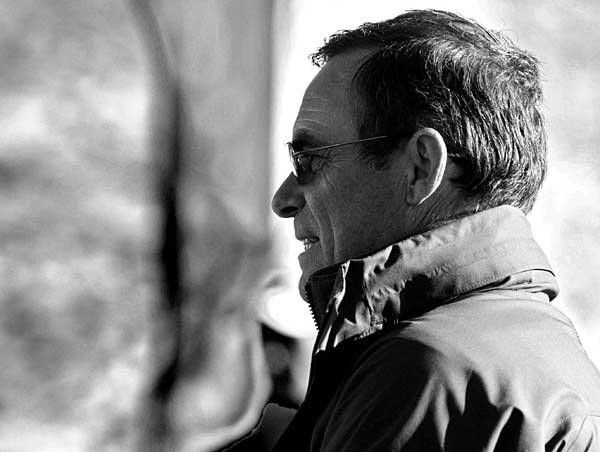 Bernard Hinault is never far form the action when the big races go through France.