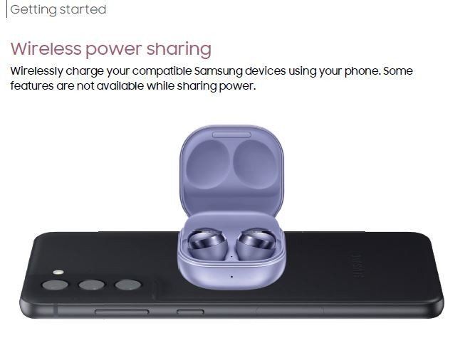 Samsung Galaxy S21 Fe Leaked User Manual