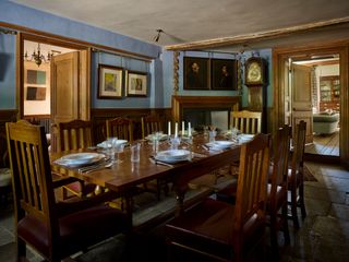 St Agnes Lodge's dining room Photograph: Paul Highnam/Country Life Picture Library