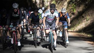 Bodnar and Peter Sagan led a large group for most of the day's riding