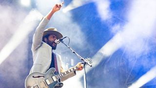 Singer, songwriter and guitarist Gary Clark Jr performs live during Sea.Hear.Now Festival at North Beach on September 17, 2022 in Asbury Park, New Jersey