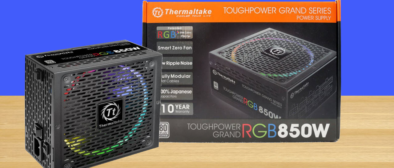 Thermaltake Toughpower Grand RGB 850W Platinum Power Supply Review 