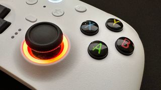 A photo of the 8BitDo Ultimate 2 Wireless game controller for Windows PC and Android devices