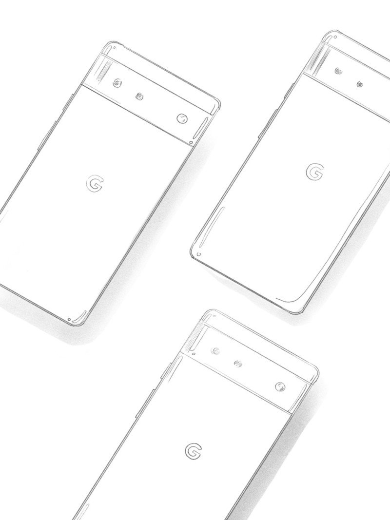 Google Pixel 6 veya 6a Boyama Kitabı Sayfası Boş