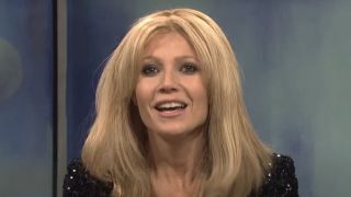 Gwyneth Paltrow in a blonde wig on SNL