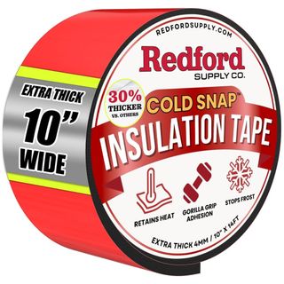 A roll of red insulation tape