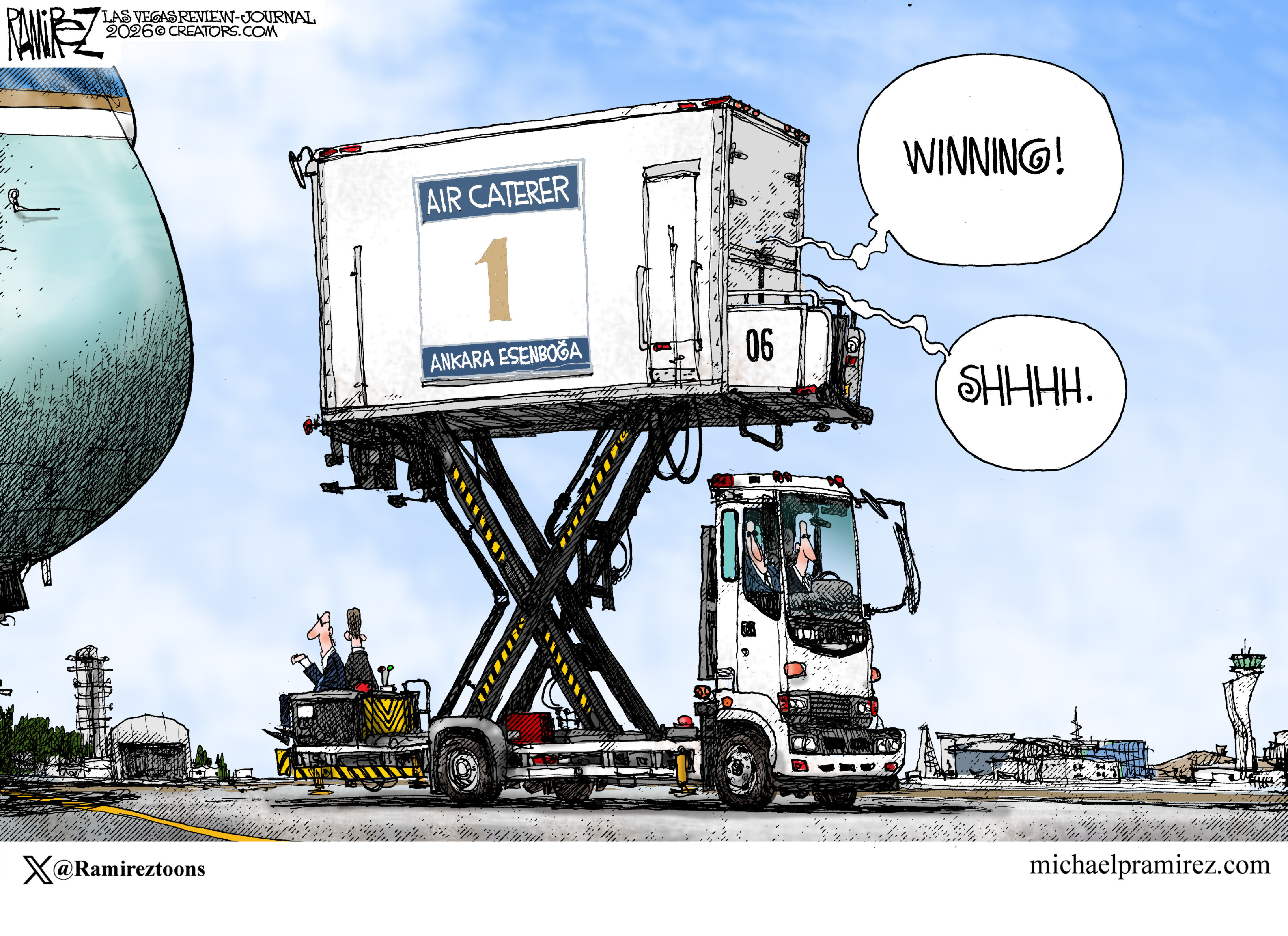 Political cartoon