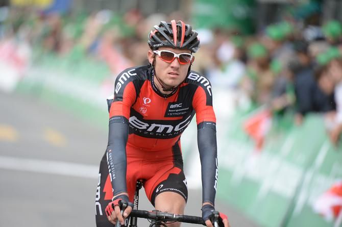 Tejay van Garderen (BMC) had another day off the back of the peloton