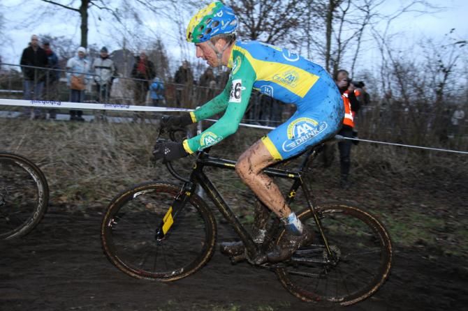 Thijs van Amerongen (AA Drink) rode to a fabulous second place in Surhuisterveen