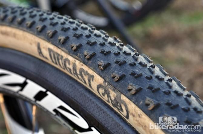 The new Small Bird is Dugast's first cyclo-cross tubular with a dual-compound tread