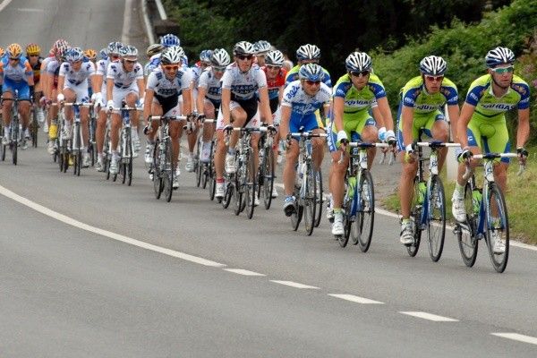 Liquigas leads Tour de Suisse stage eight.