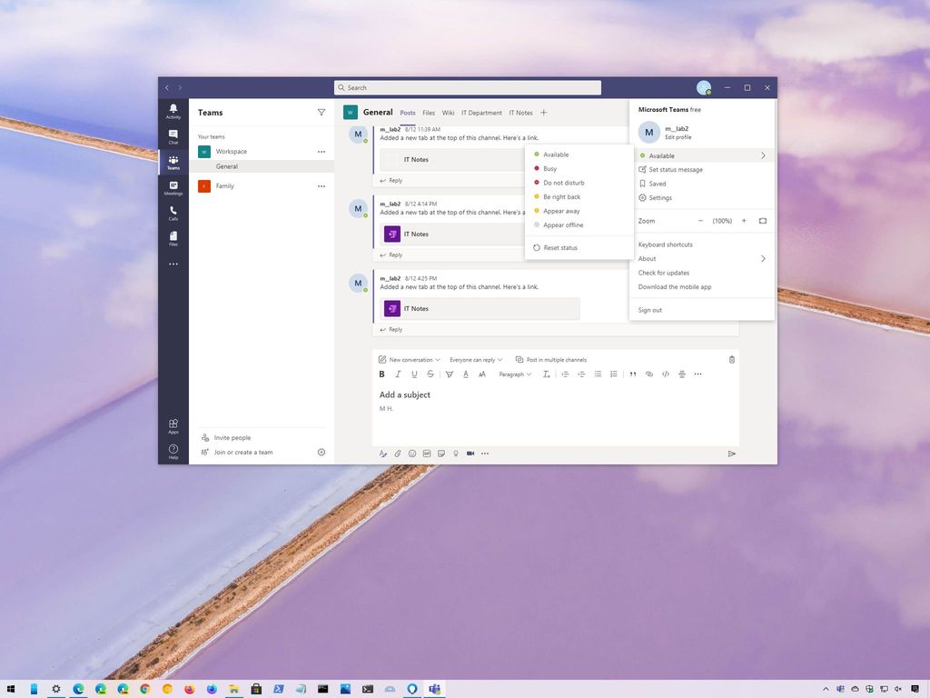 How To Change Status Settings On Microsoft Teams | Windows Central