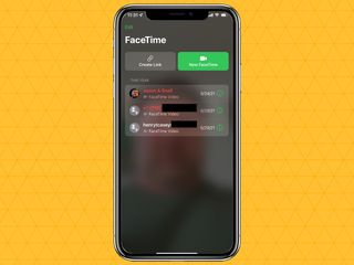 how to use SharePlay: begin a new facetime call